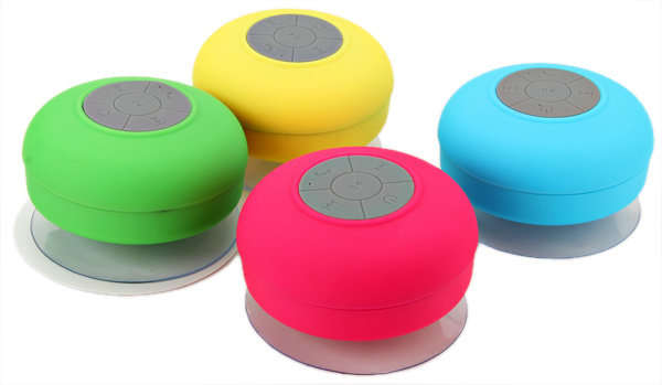 Water Resistant Shower Bluetooth Speaker 4 color