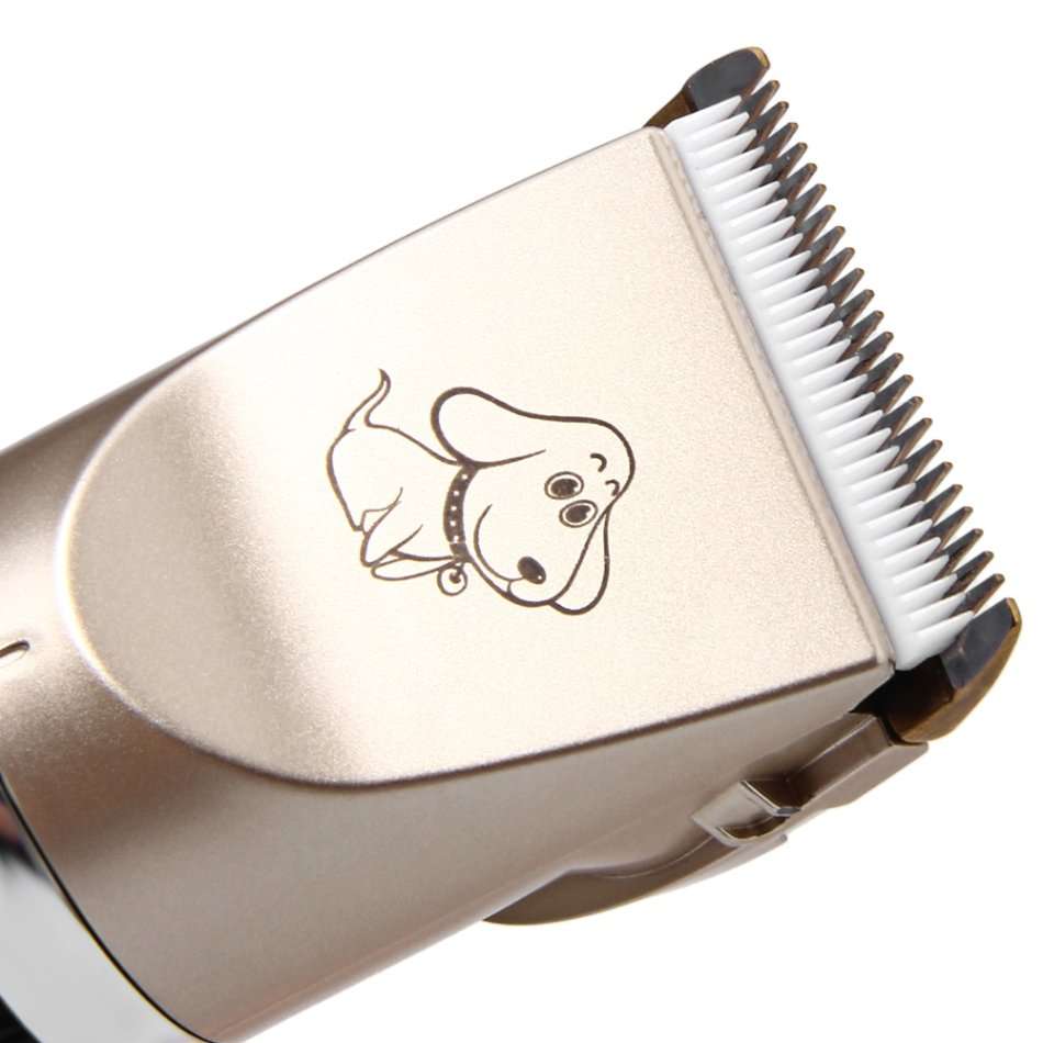 Professional Rechargeable Cordless Pet Hair Clipper with Grooming Kit for Dogs Cats House Animals