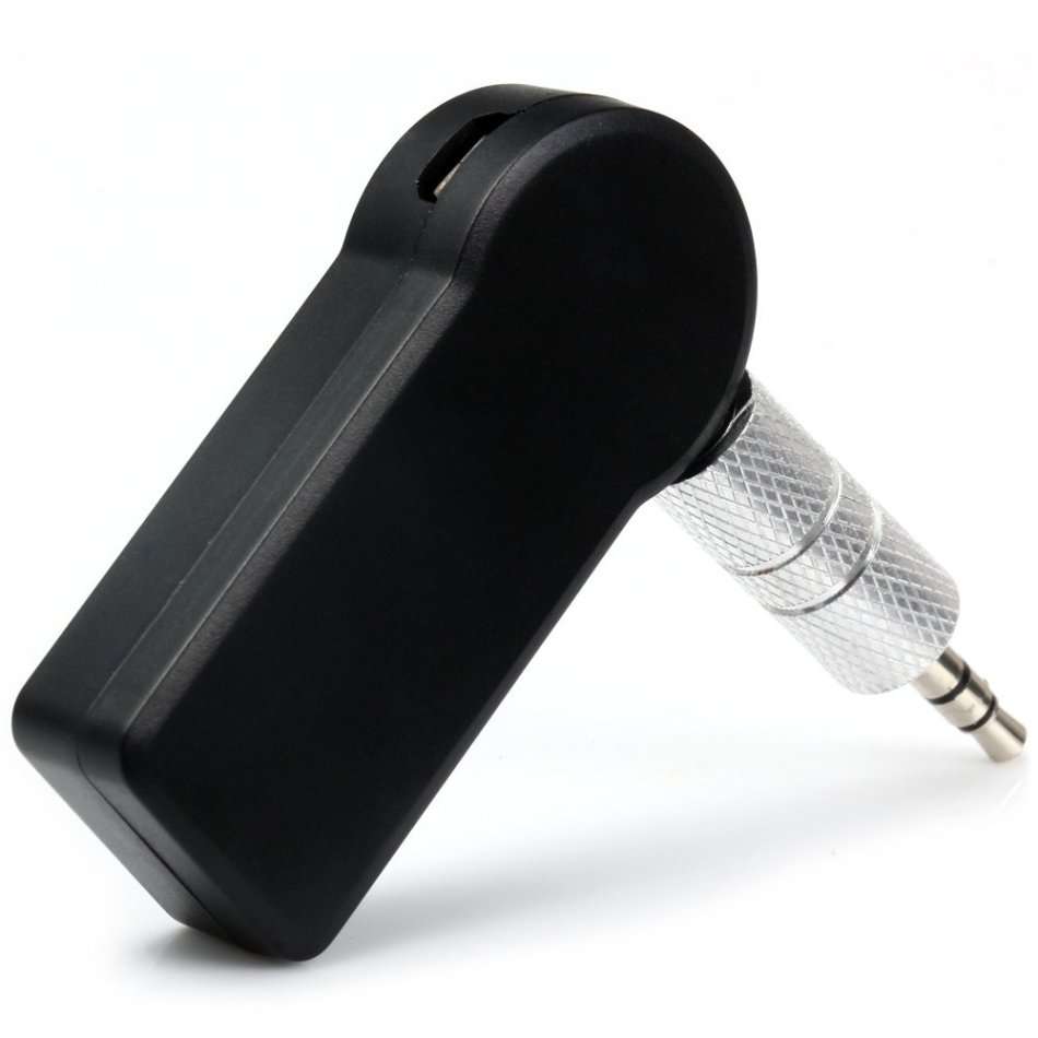 Car Bluetooth 3.0 Handsfree Music Receiver with Mic 3.5mm Audio Interface