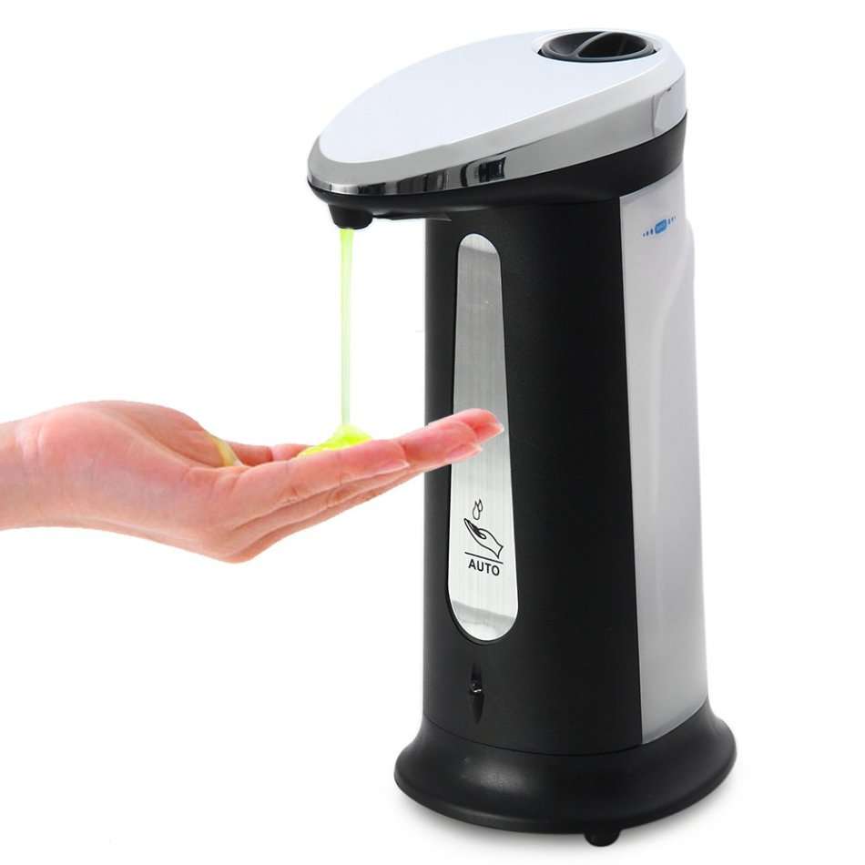 AD - 03 400ml Automatic Soap Dispenser with Built-in Infrared Smart Sensor for Kitchen Bathroom