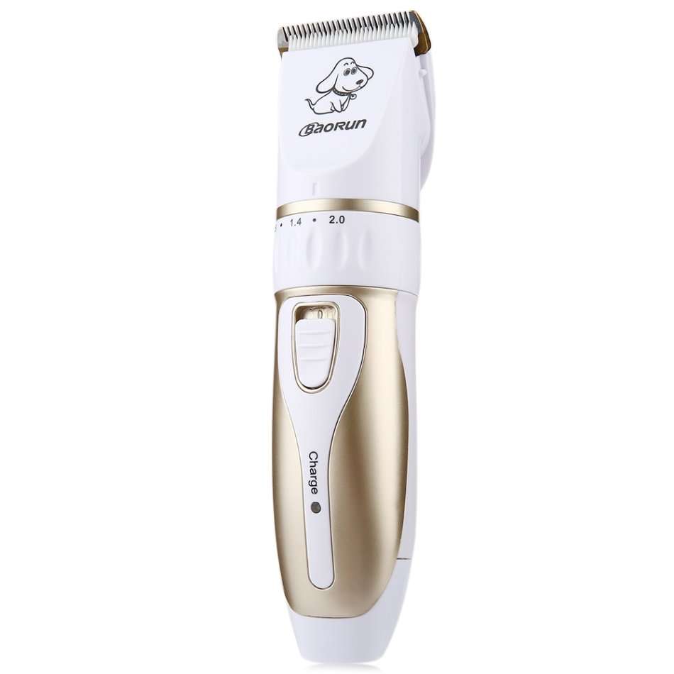 BaoRun P3 Professional Rechargeable Pet Electric Hair Clipper Cutter with Grooming Trimming Kit