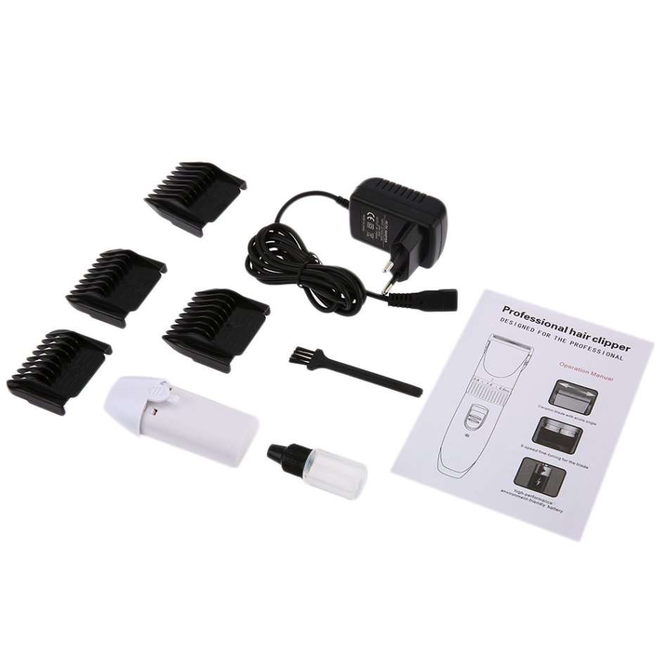 BaoRun P3 Professional Rechargeable Pet Electric Hair Clipper Cutter with Grooming Trimming Kit