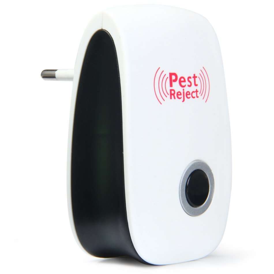 Multi-use Electronic Pest Repeller Ultrasonic Rejector for Mouse Bug Mosquito Insect - EU Plug