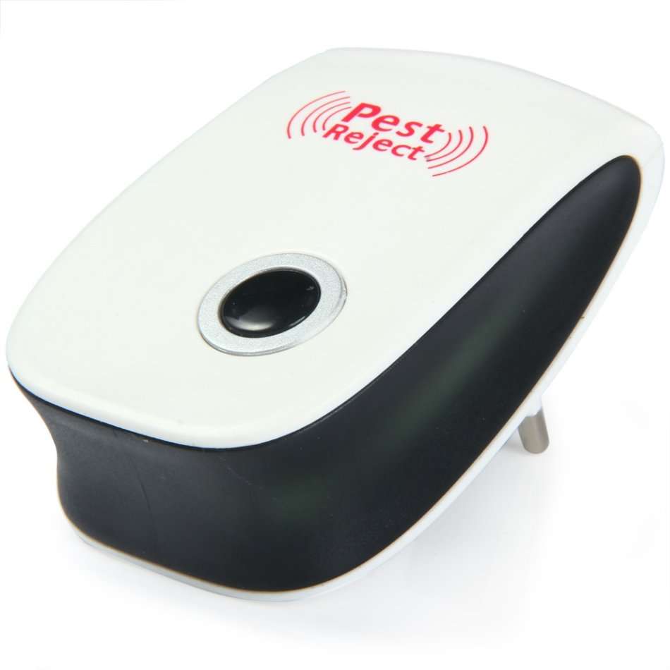 Multi-use Electronic Pest Repeller Ultrasonic Rejector for Mouse Bug Mosquito Insect - EU Plug