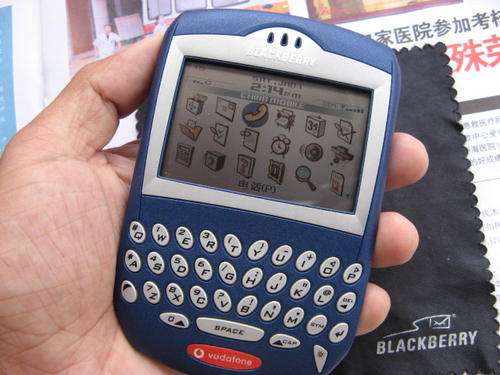 Genuine Blackberry 7230 Cell Phone Smartphone mobile phone Unlocked Blue