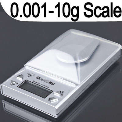 10g/0.001g LCD Digital Jewelry Diamond Scale Gem weight