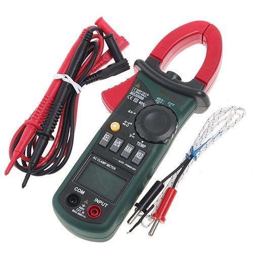 AC/DC Light Temp Frequency Digtal Clamp Meter