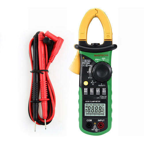 MASTECH Professional MS2108A 4000 AC DC Current Clamp Meter LCD Backlight