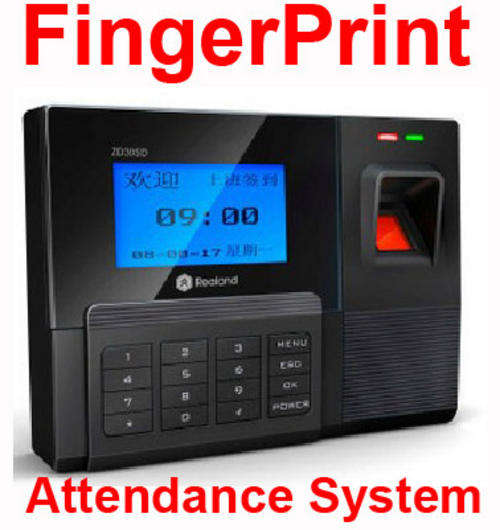 Fingerprint Time Clock Attendance System Recorder