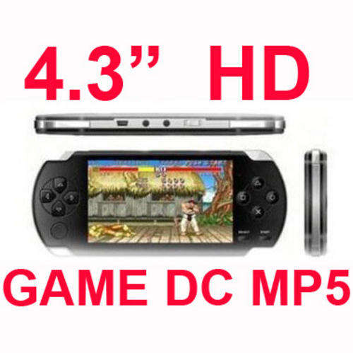4GB 4.3 inch Game Player With GAMES Installed MP3/MP4/MP5/ Multimedia Player Ebook PSP TV Out