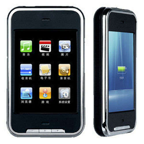 2.8" 8GB Touch Screen Mp3 Mp4 Player Camera Game