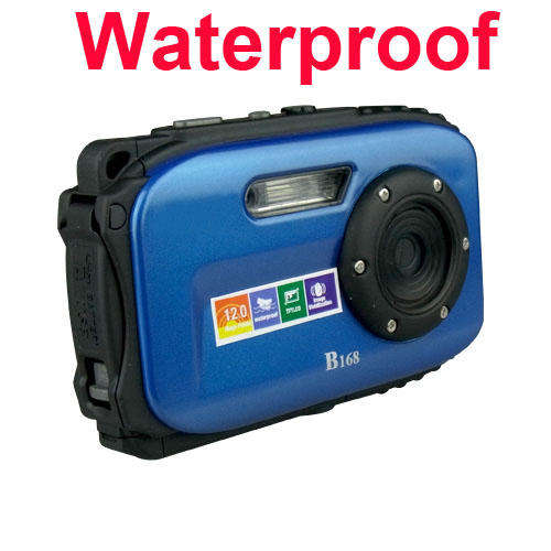 12MP 2.7" LCD Specially Designed Waterproof Digital Camera