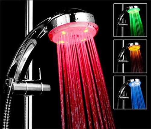 COLOUR CHANGING LED SHOWER HEAD