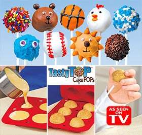 TASTY TOPS CAKE POPS PAN!!!