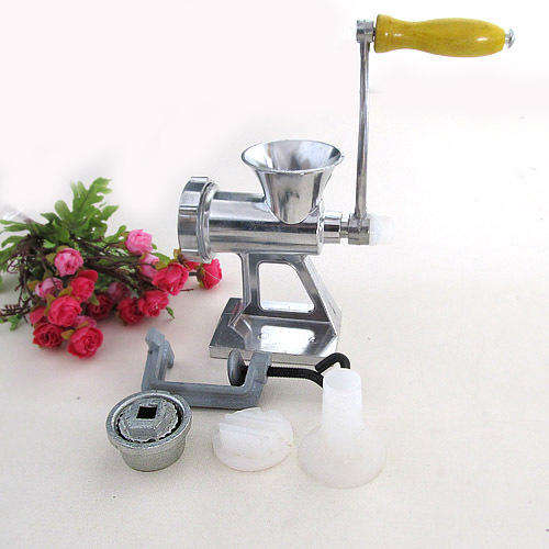 TABLE TOP BENCH PORTABLE CAST IRON MEAT MINCER