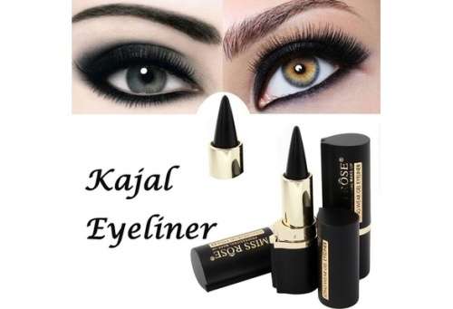 MISS ROSE Brand Maquiagem Makeup Eyes Pencil Long-lasting Black Gel Eye Liner Stickers Eyeliner Wate