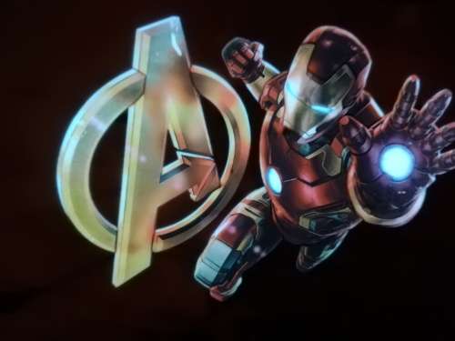 MARVEL Avengers 3D Night Light - IRON MAN