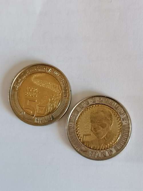 2019 And 2018 R5 SA COINS