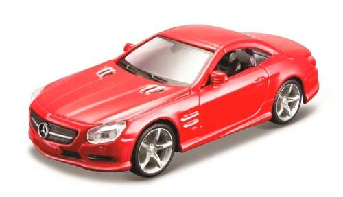 Maisto Fresh Metal Diecast 1:40 Scale Mercedes Benz SL500 Dark  Red