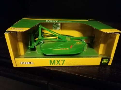 1/16 Die-Cast John Deere MX7 Rotary Cutter - Die-Cast Metal Replica