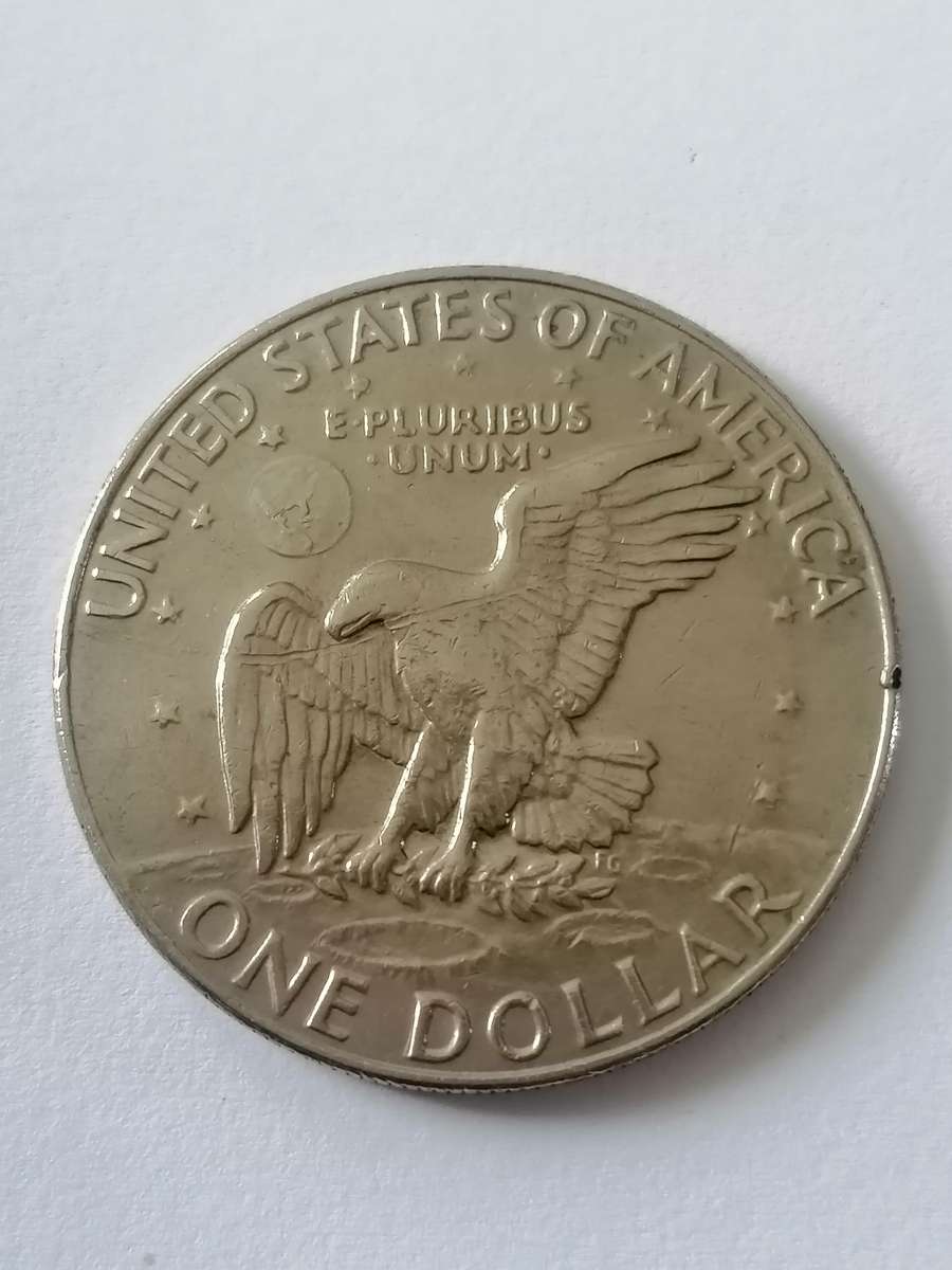 1974 Eisenhower Silver dollar Denmark Mint Mark