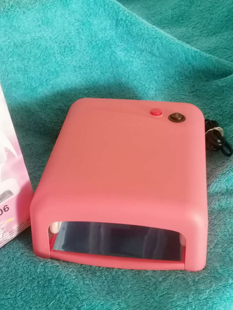 Professional Gel Nail Polish Dryer 36W UV Lamp Curing Light Nail Tools-Pink