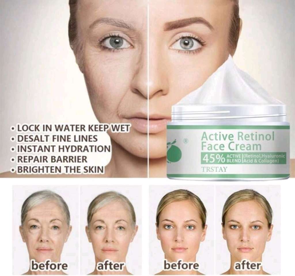 TRSTAY High Moisturizing Face Cream and Pore Shrinking Serum