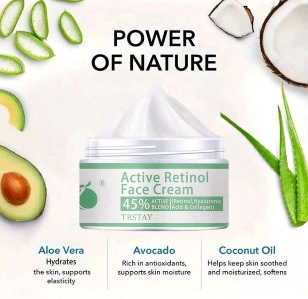 TRSTAY High Moisturizing Face Cream and Pore Shrinking Serum