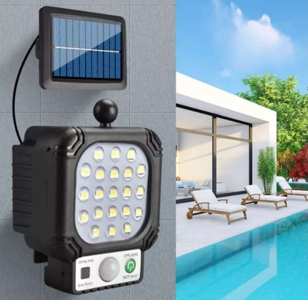 COB Solar LED Light Outdoor Solar Lamp Solar Power PIR Motion Sensor Wall Light Waterproof