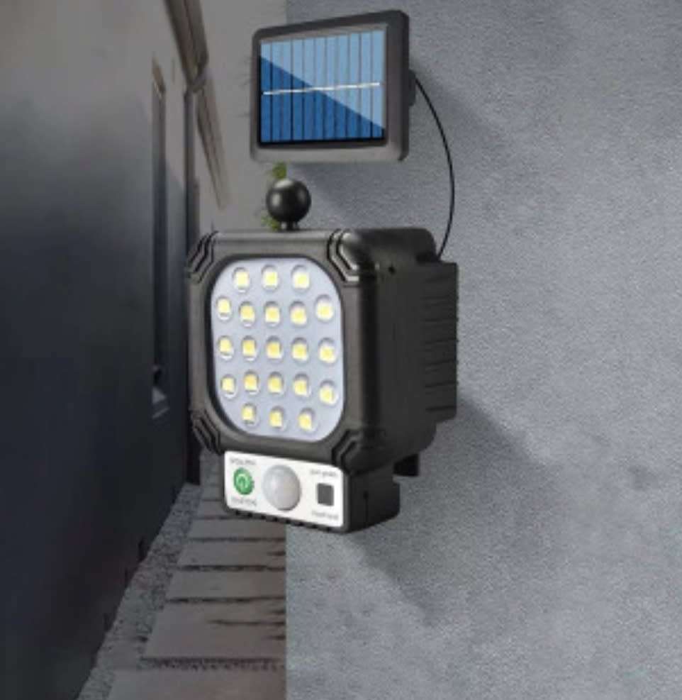 COB Solar LED Light Outdoor Solar Lamp Solar Power PIR Motion Sensor Wall Light Waterproof