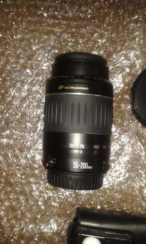 LIKE NEW! CANON ZOOM LENS EF 55-200MM ULTRASONIC 1:4.5-5.6 USM
