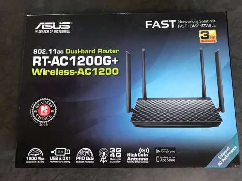 Asus RT-AC 1200G+ Router