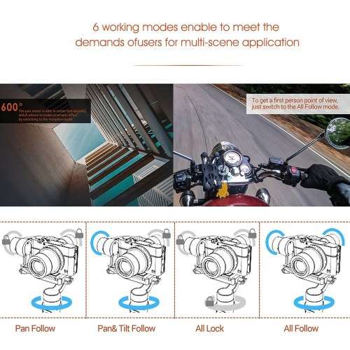 Hohem iSteady Multi 3-in-1 3-Axis Handheld Gimbal