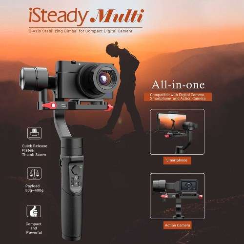 Hohem iSteady Multi 3-in-1 3-Axis Handheld Gimbal