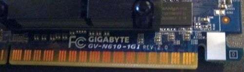 Gigabyte Geforce GT610