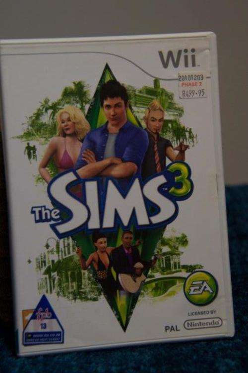 Nintendo WII The Sims 3 - Excellent Condition!!!