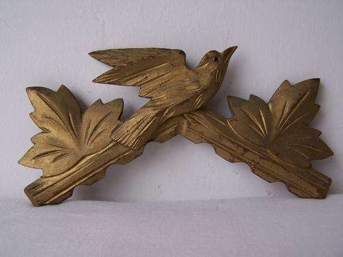 gold beady-eyed cuckoo clock top !!!