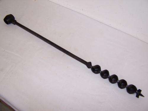 auger drill bit ... large !!!