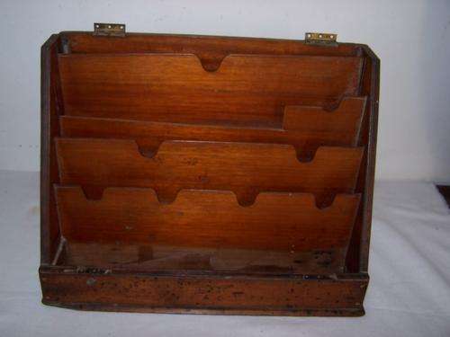 dove-tailed stationery box ... repair or spare !!!