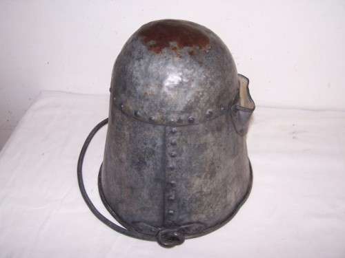 old sand/water bucket ... for fire-fighting !!!