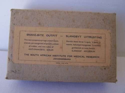 snake bite kit ... interesting !!!