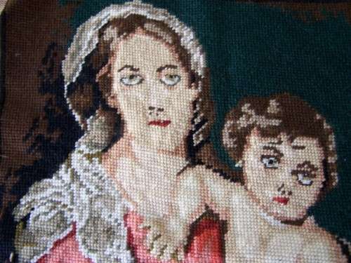 large tapestry ... mother and child!!!