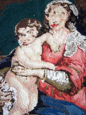 large tapestry ... mother and child!!!