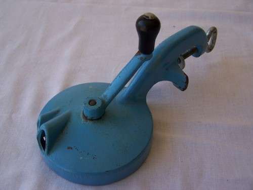 bean slicer ...  of blue hue !!!