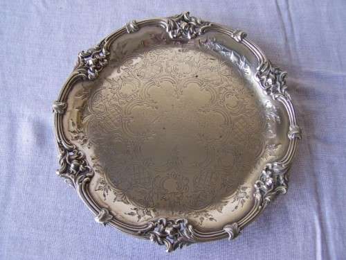 salver ...  a silverplated beauty!!!