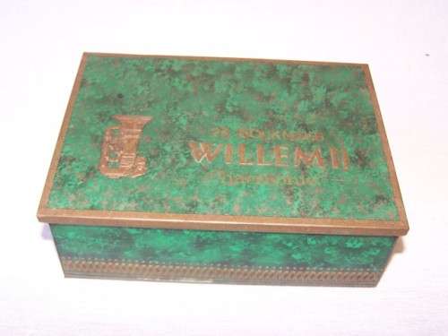 tin ...  cigar one belonging to Willem II !!!