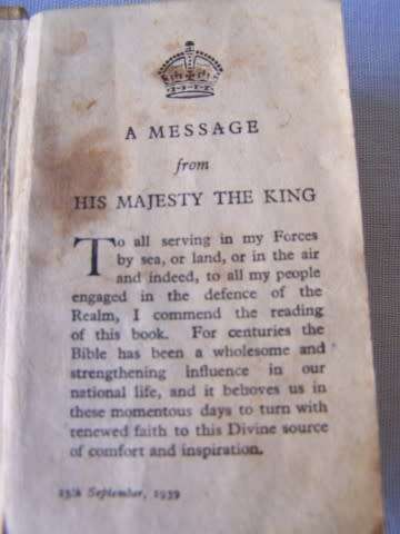Bible ... 1939 !!!