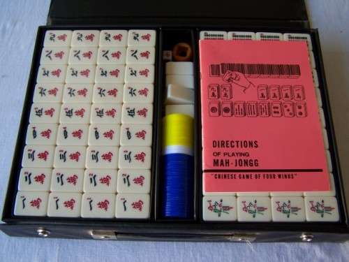 mahjong ... still in plastic !!!