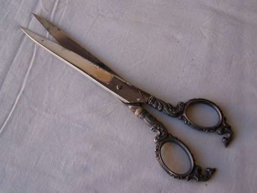 scissors ... in a scabbard