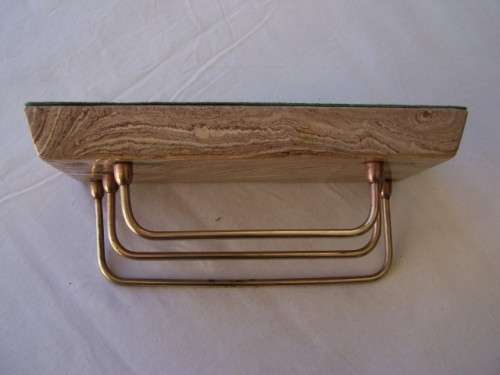 letter rack ... copper and brass !!!